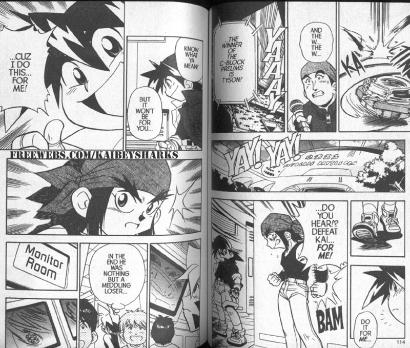 Bakuden Shoot Beyblade Chapter 2.2 page 30 - Vol.2 Chapter 2