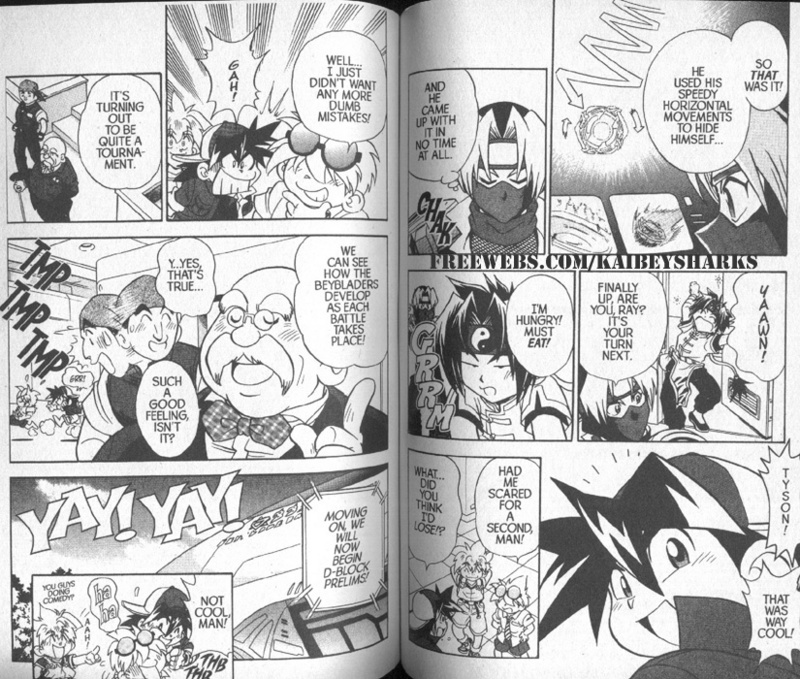 Bakuden Shoot Beyblade Chapter 2.2 page 31 - Vol.2 Chapter 2