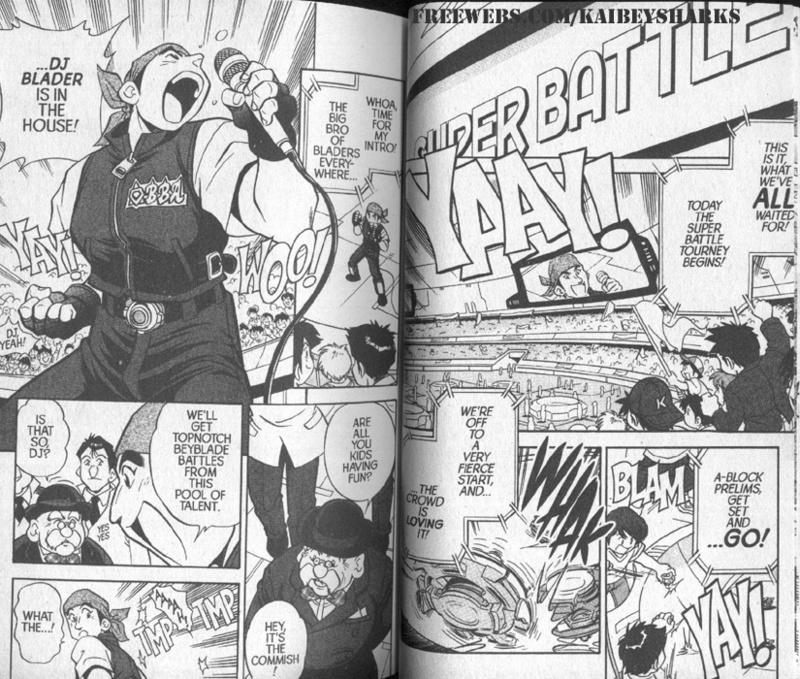 Bakuden Shoot Beyblade Chapter 2.2 page 4 - Vol.2 Chapter 2