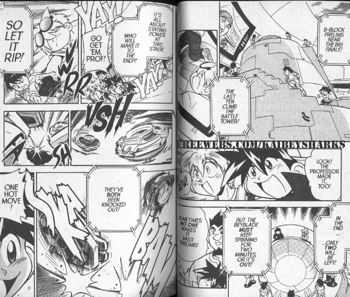 Bakuden Shoot Beyblade Chapter 2.2 page 7 - Vol.2 Chapter 2