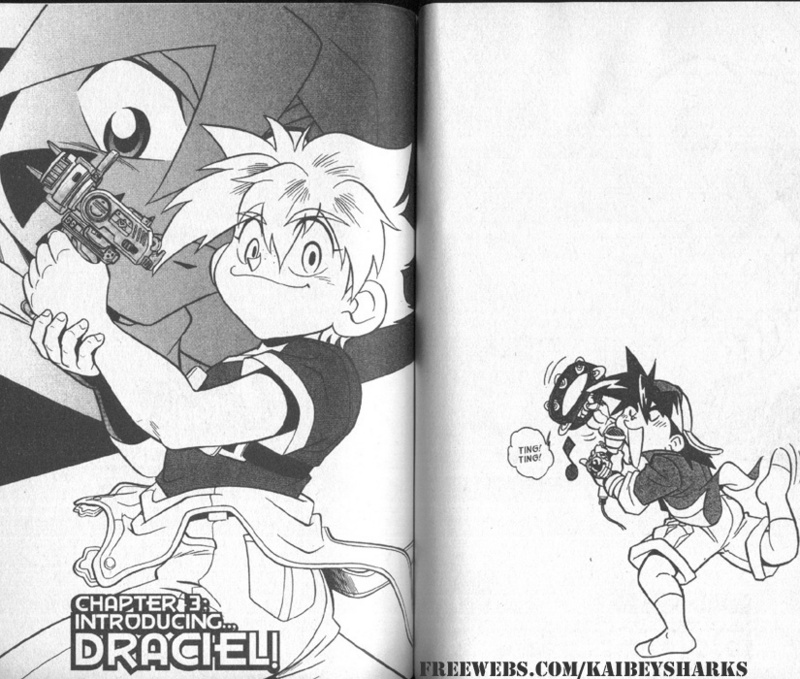 Bakuden Shoot Beyblade Chapter 2.3 page 1 - Vol.2 Chapter 3