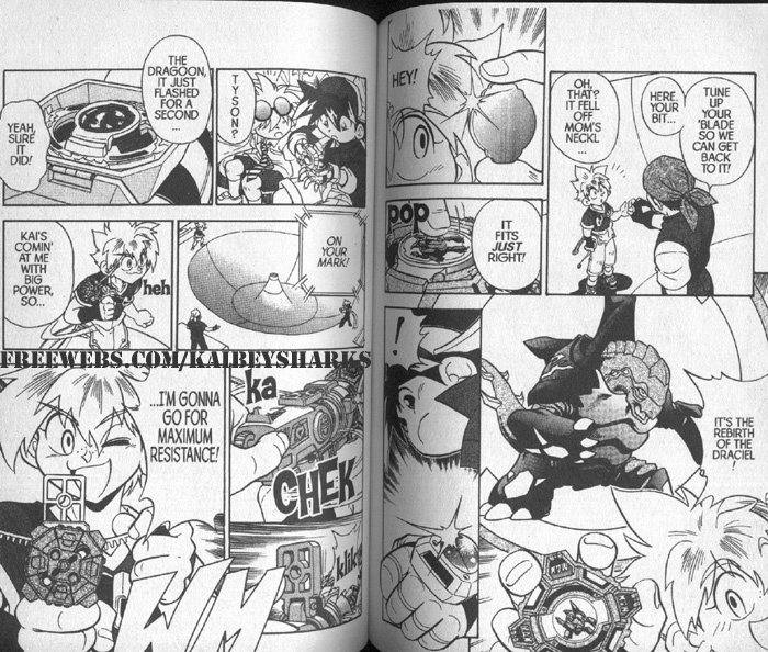 Bakuden Shoot Beyblade Chapter 2.3 page 10 - Vol.2 Chapter 3