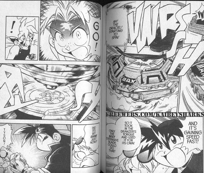 Bakuden Shoot Beyblade Chapter 2.3 page 14 - Vol.2 Chapter 3
