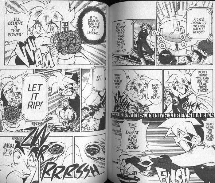 Bakuden Shoot Beyblade Chapter 2.3 page 17 - Vol.2 Chapter 3