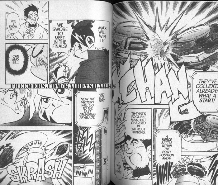 Bakuden Shoot Beyblade Chapter 2.3 page 18 - Vol.2 Chapter 3