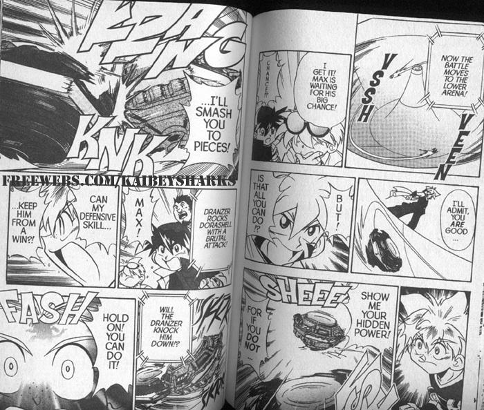 Bakuden Shoot Beyblade Chapter 2.3 page 19 - Vol.2 Chapter 3