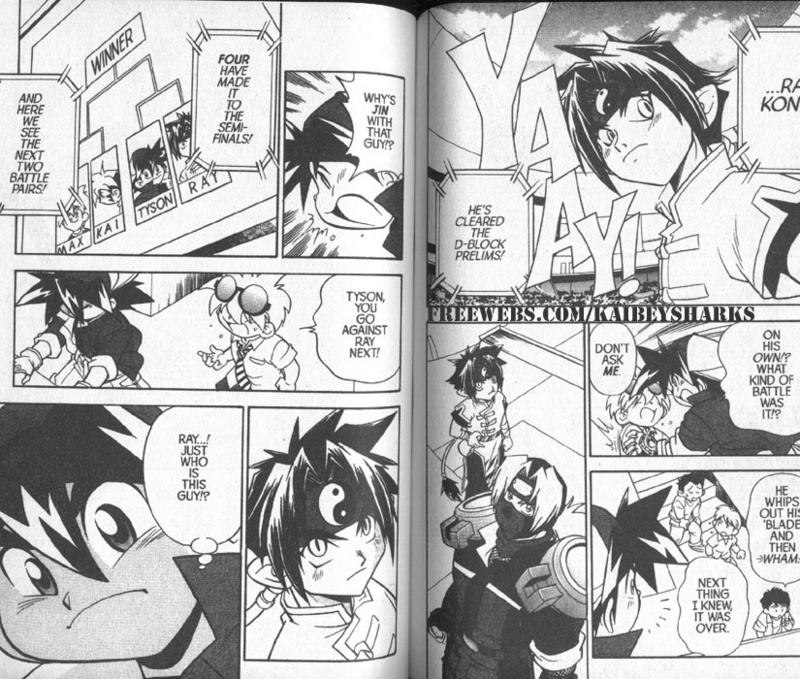 Bakuden Shoot Beyblade Chapter 2.3 page 3 - Vol.2 Chapter 3