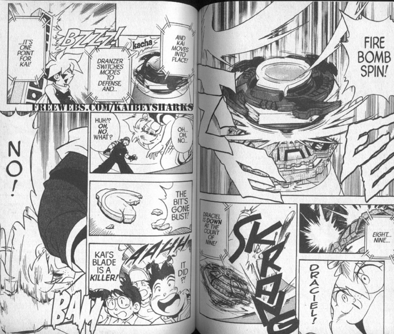 Bakuden Shoot Beyblade Chapter 2.3 page 8 - Vol.2 Chapter 3