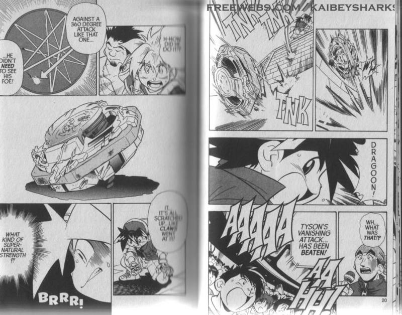 Bakuden Shoot Beyblade Chapter 3.1 page 10 - Vol.3 Chapter 1