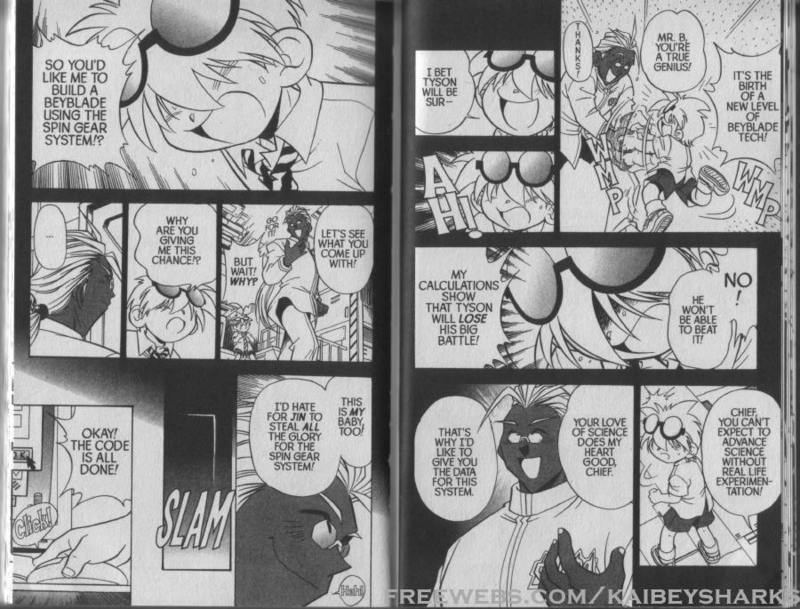 Bakuden Shoot Beyblade Chapter 3.1 page 12 - Vol.3 Chapter 1