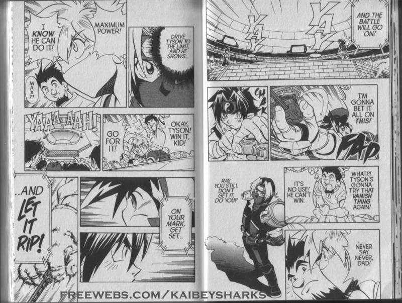 Bakuden Shoot Beyblade Chapter 3.1 page 14 - Vol.3 Chapter 1
