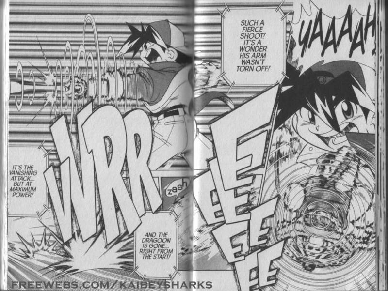 Bakuden Shoot Beyblade Chapter 3.1 page 15 - Vol.3 Chapter 1
