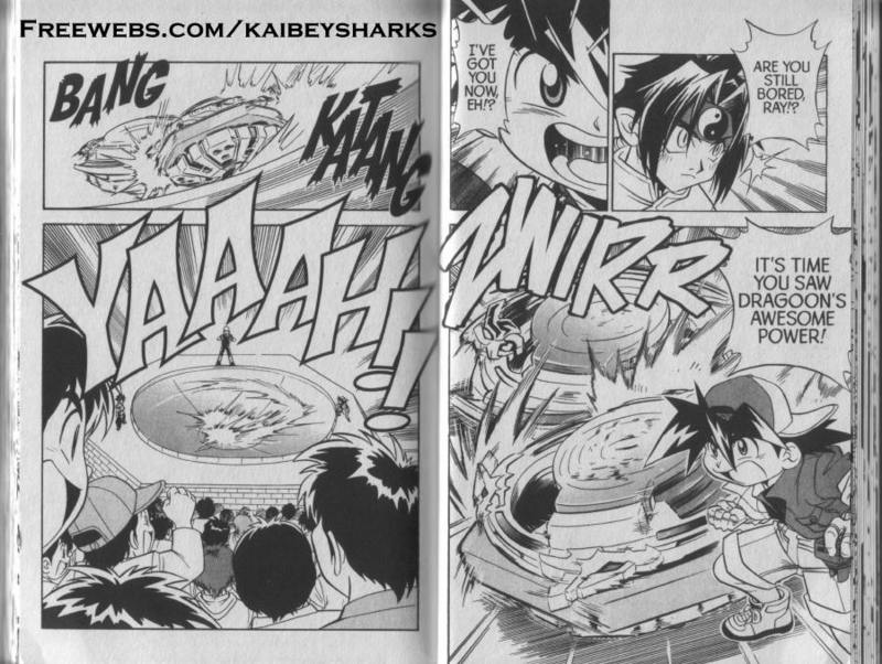 Bakuden Shoot Beyblade Chapter 3.1 page 18 - Vol.3 Chapter 1