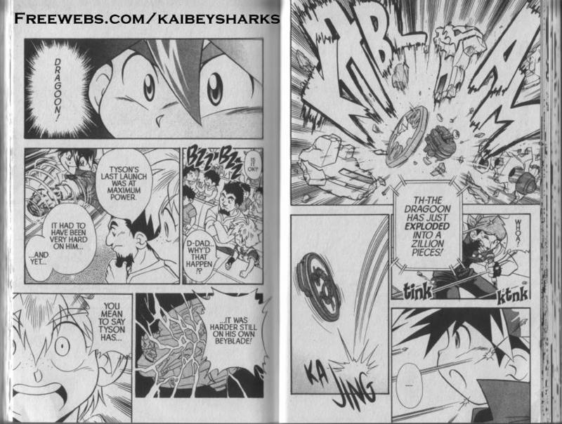 Bakuden Shoot Beyblade Chapter 3.1 page 21 - Vol.3 Chapter 1