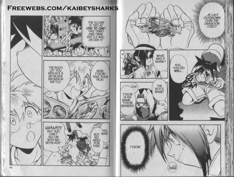 Bakuden Shoot Beyblade Chapter 3.1 page 22 - Vol.3 Chapter 1