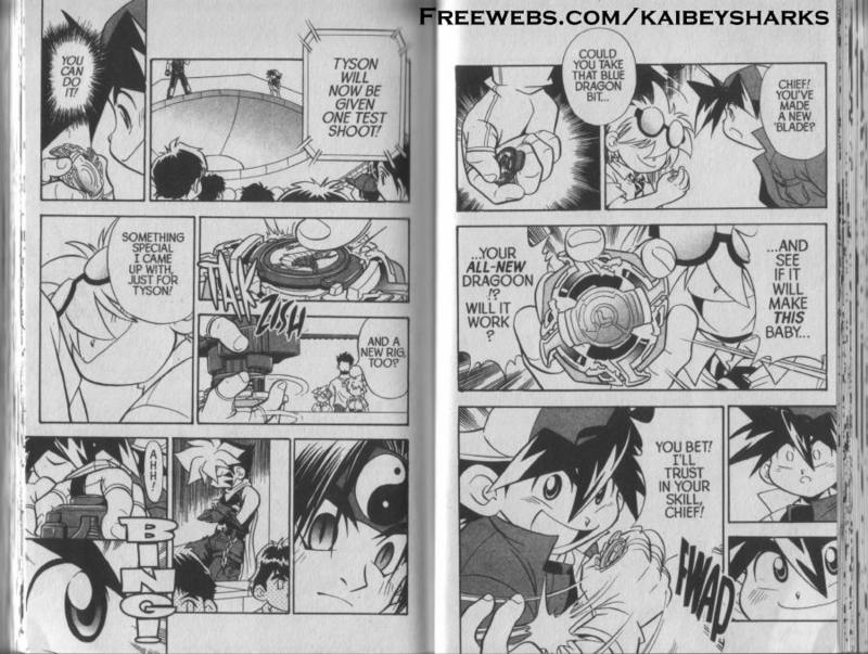 Bakuden Shoot Beyblade Chapter 3.1 page 24 - Vol.3 Chapter 1