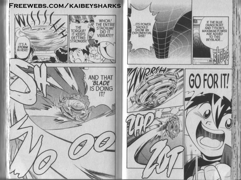 Bakuden Shoot Beyblade Chapter 3.1 page 26 - Vol.3 Chapter 1