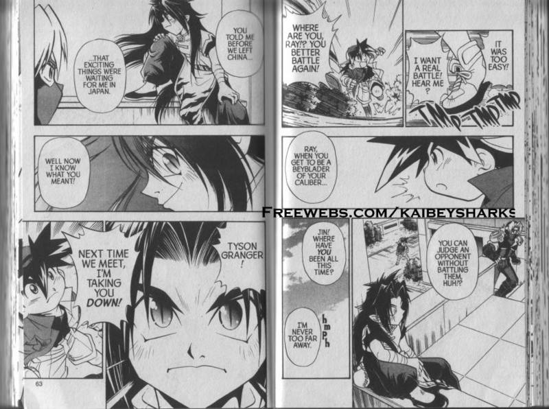 Bakuden Shoot Beyblade Chapter 3.1 page 31 - Vol.3 Chapter 1