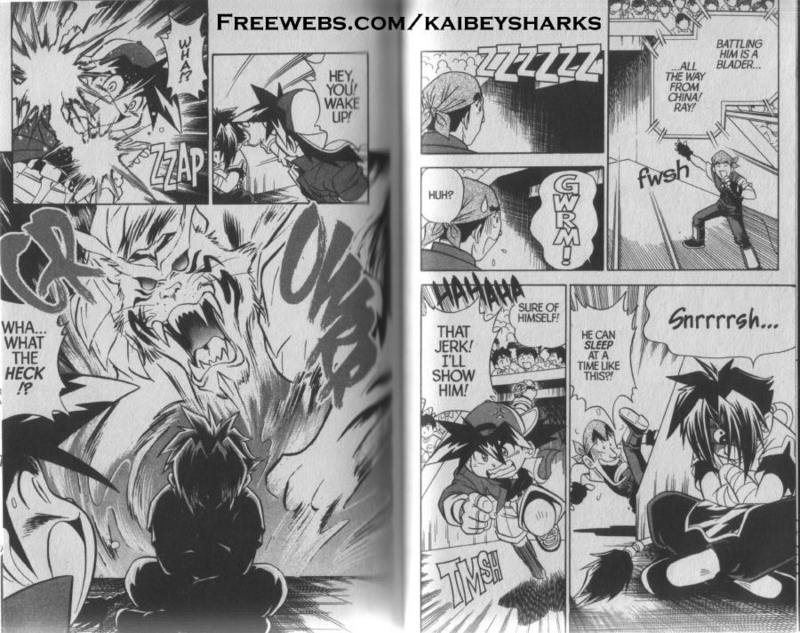 Bakuden Shoot Beyblade Chapter 3.1 page 5 - Vol.3 Chapter 1