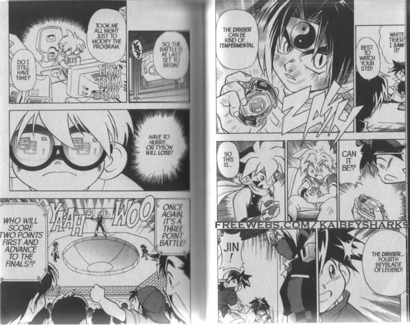 Bakuden Shoot Beyblade Chapter 3.1 page 6 - Vol.3 Chapter 1
