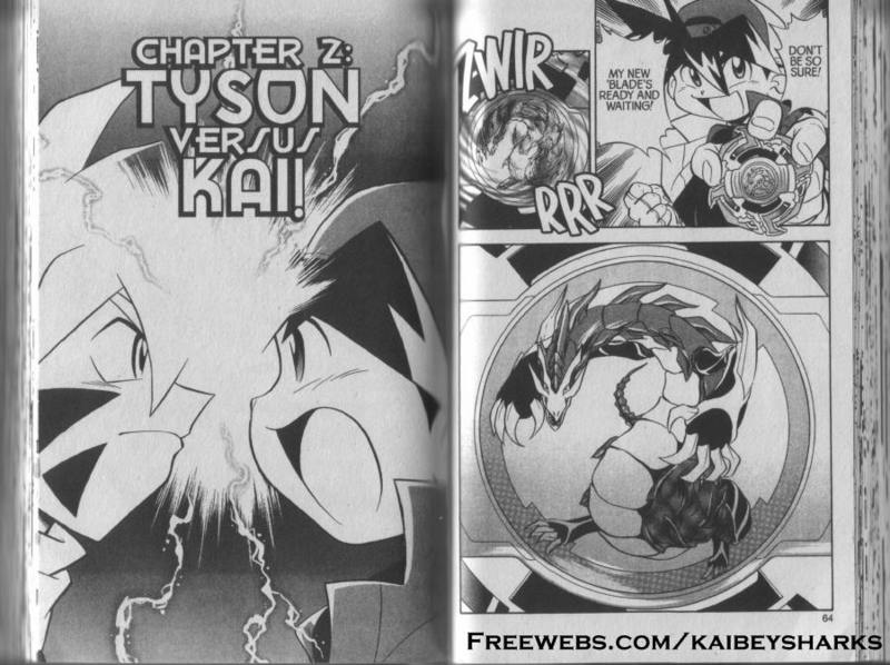 Bakuden Shoot Beyblade Chapter 3.2 page 1 - Vol.3 Chapter 2