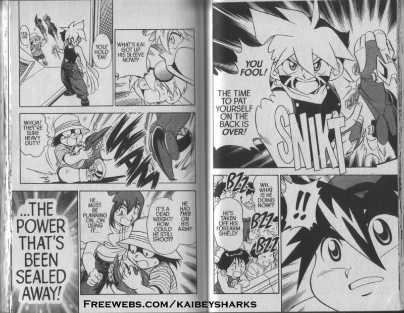 Bakuden Shoot Beyblade Chapter 3.2 page 14 - Vol.3 Chapter 2