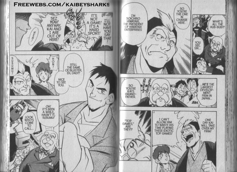 Bakuden Shoot Beyblade Chapter 3.2 page 17 - Vol.3 Chapter 2