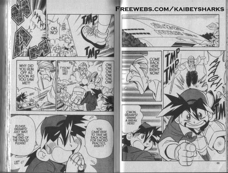 Bakuden Shoot Beyblade Chapter 3.2 page 2 - Vol.3 Chapter 2