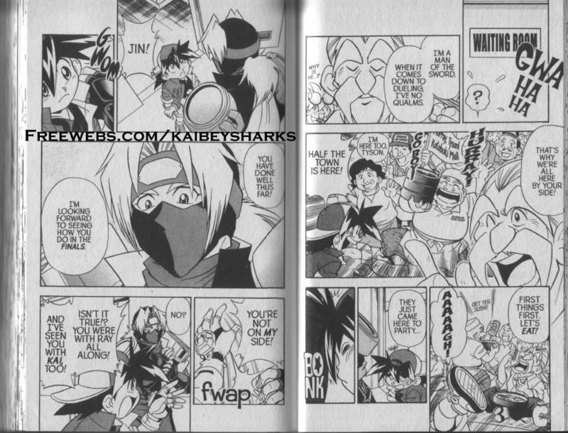 Bakuden Shoot Beyblade Chapter 3.2 page 3 - Vol.3 Chapter 2