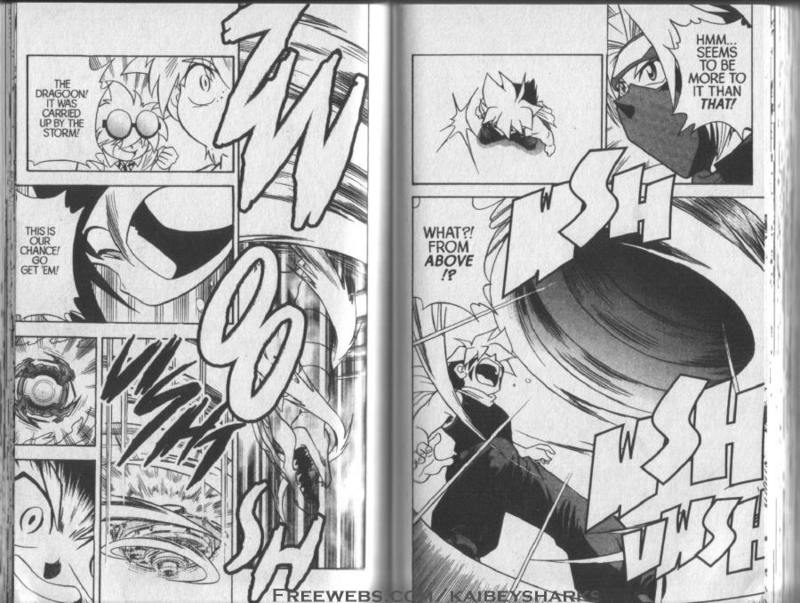 Bakuden Shoot Beyblade Chapter 3.3 page 11 - Vol.3 Chapter 3