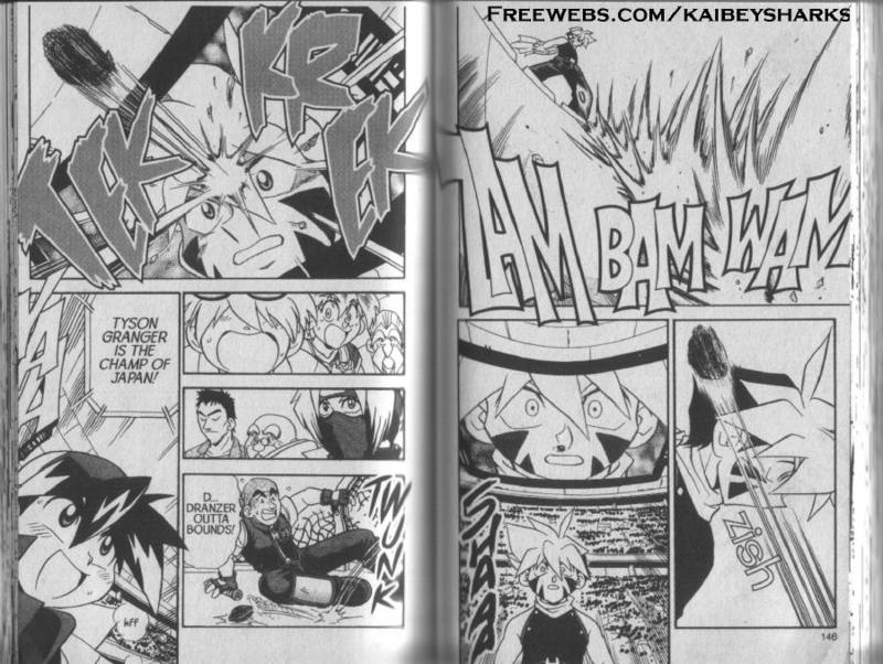 Bakuden Shoot Beyblade Chapter 3.3 page 13 - Vol.3 Chapter 3