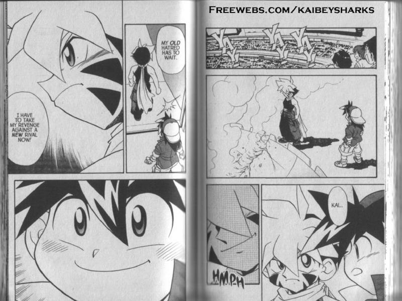 Bakuden Shoot Beyblade Chapter 3.3 page 14 - Vol.3 Chapter 3