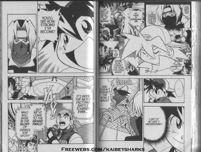 Bakuden Shoot Beyblade Chapter 3.3 page 4 - Vol.3 Chapter 3