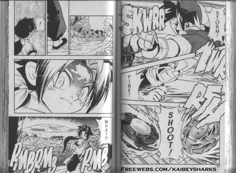 Bakuden Shoot Beyblade Chapter 3.3 page 6 - Vol.3 Chapter 3