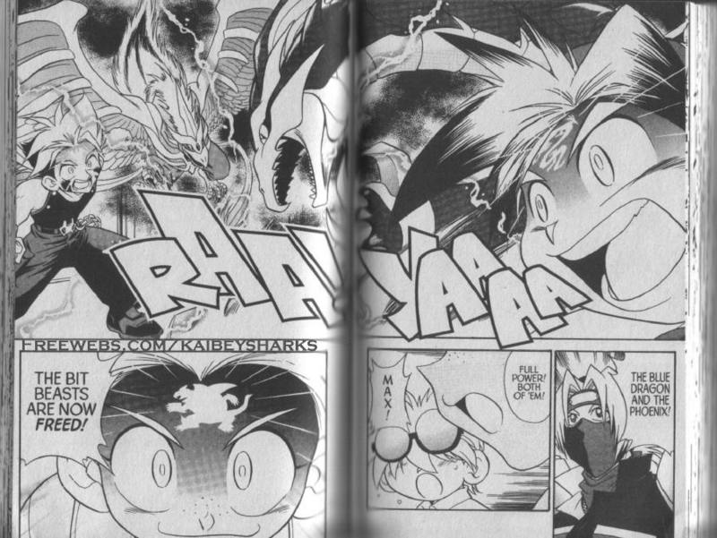 Bakuden Shoot Beyblade Chapter 3.3 page 7 - Vol.3 Chapter 3