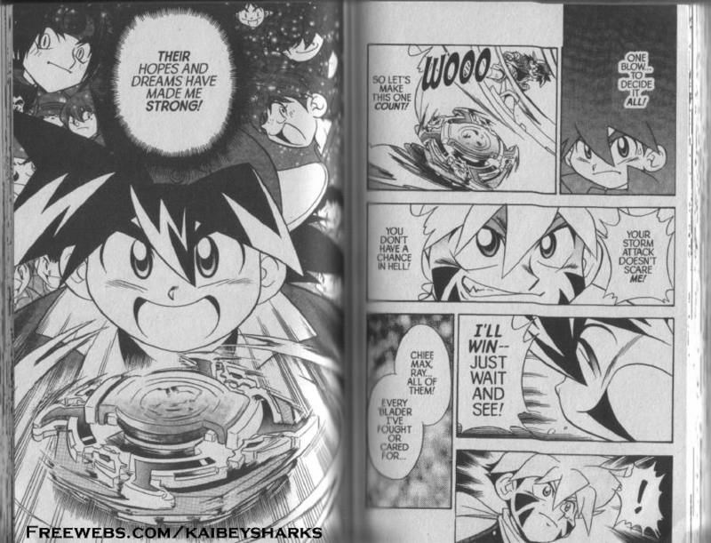 Bakuden Shoot Beyblade Chapter 3.3 page 9 - Vol.3 Chapter 3