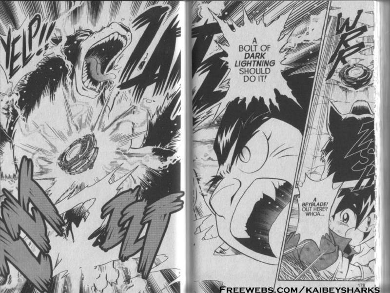 Bakuden Shoot Beyblade Chapter 3.4 page 14 - Vol.3 Chapter 4