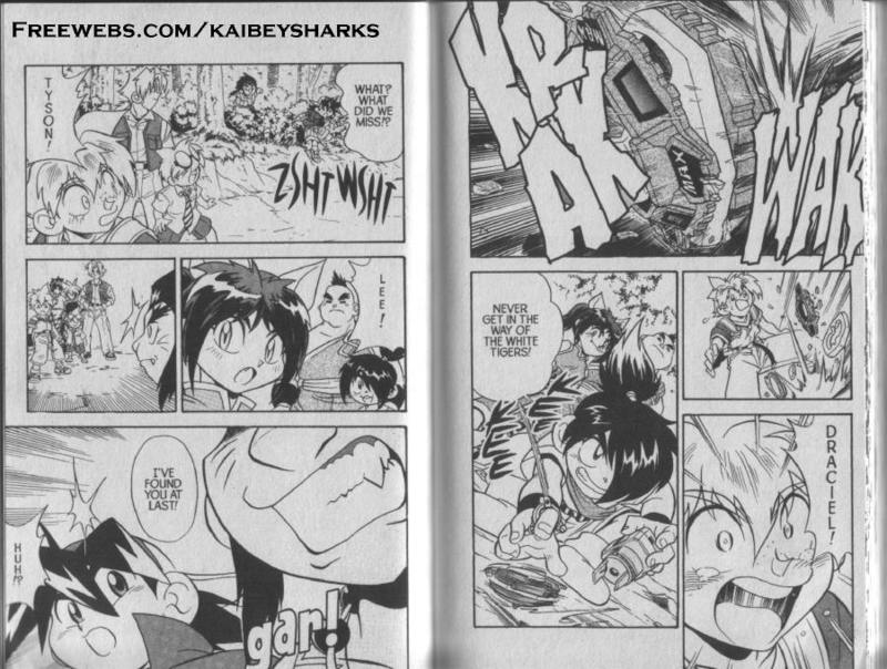 Bakuden Shoot Beyblade Chapter 3.4 page 16 - Vol.3 Chapter 4