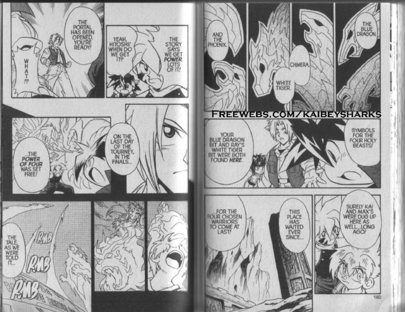 Bakuden Shoot Beyblade Chapter 3.4 page 5 - Vol.3 Chapter 4