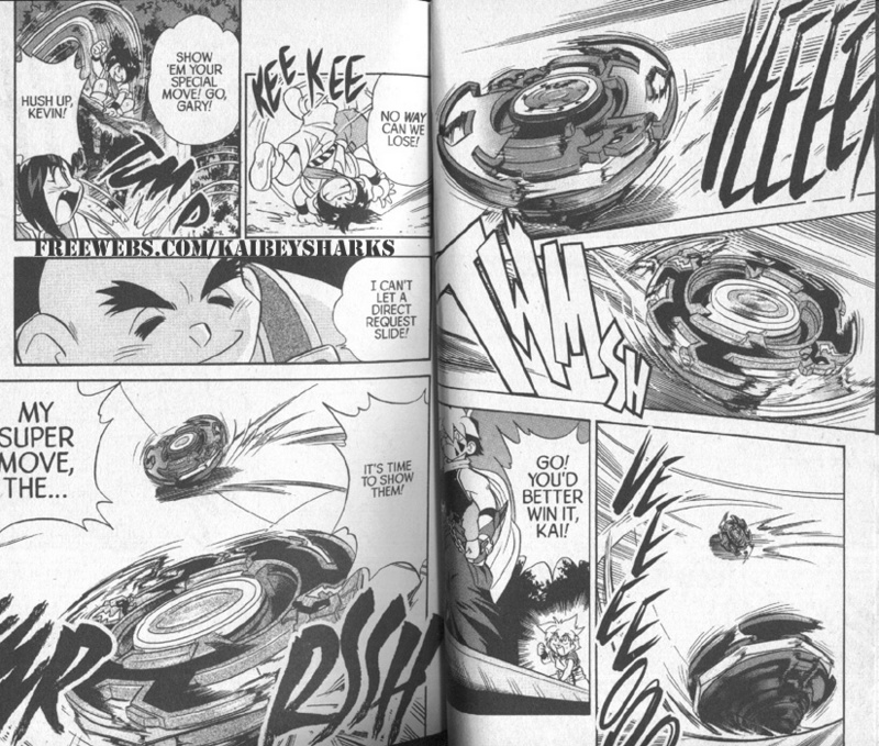Bakuden Shoot Beyblade Chapter 4.1 page 13 - Vol.4 Chapter 1