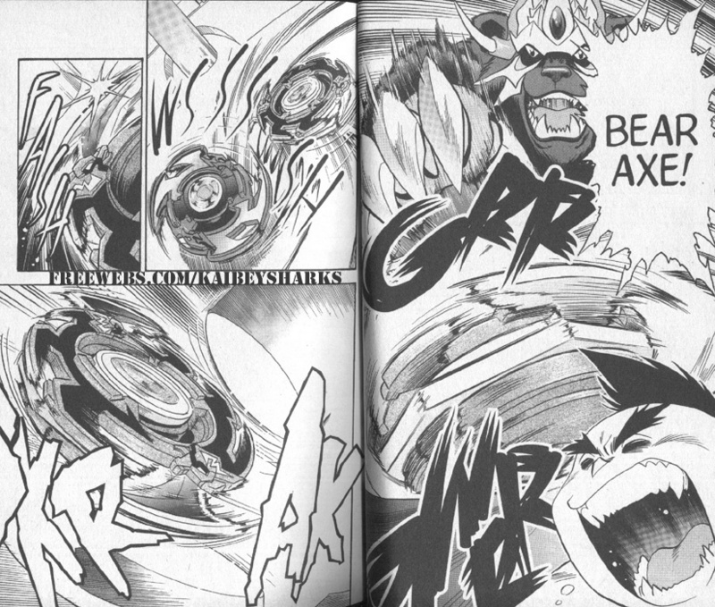 Bakuden Shoot Beyblade Chapter 4.1 page 14 - Vol.4 Chapter 1