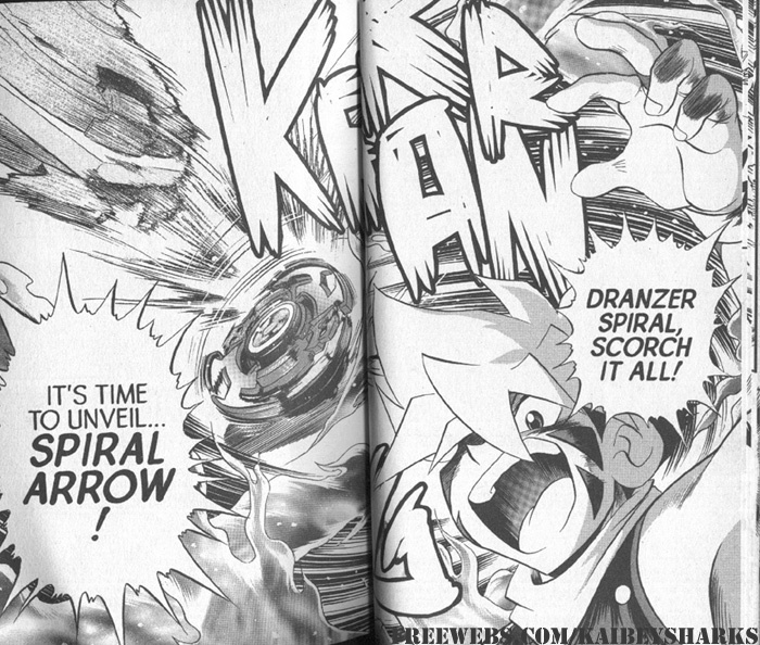 Bakuden Shoot Beyblade Chapter 4.1 page 16 - Vol.4 Chapter 1