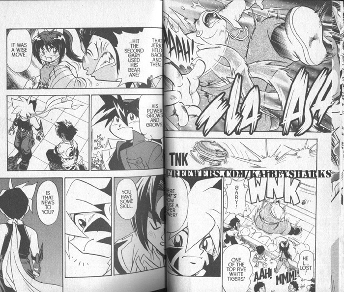 Bakuden Shoot Beyblade Chapter 4.1 page 17 - Vol.4 Chapter 1
