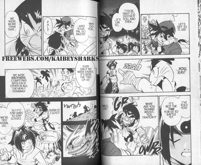 Bakuden Shoot Beyblade Chapter 4.1 page 19 - Vol.4 Chapter 1