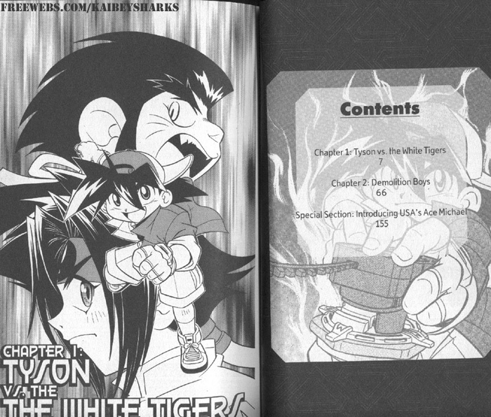 Bakuden Shoot Beyblade Chapter 4.1 page 2 - Vol.4 Chapter 1