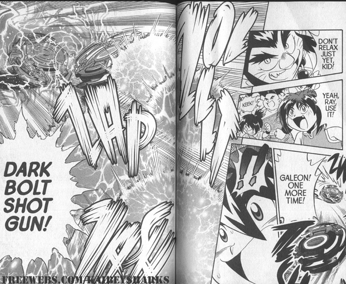 Bakuden Shoot Beyblade Chapter 4.1 page 24 - Vol.4 Chapter 1
