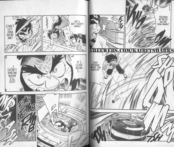 Bakuden Shoot Beyblade Chapter 4.1 page 27 - Vol.4 Chapter 1