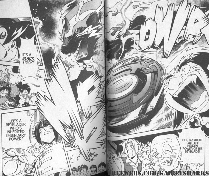 Bakuden Shoot Beyblade Chapter 4.1 page 28 - Vol.4 Chapter 1
