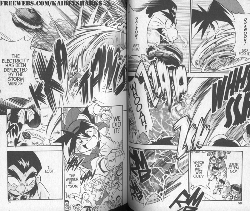 Bakuden Shoot Beyblade Chapter 4.1 page 29 - Vol.4 Chapter 1