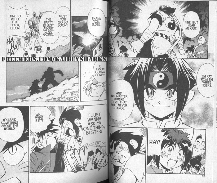 Bakuden Shoot Beyblade Chapter 4.1 page 31 - Vol.4 Chapter 1
